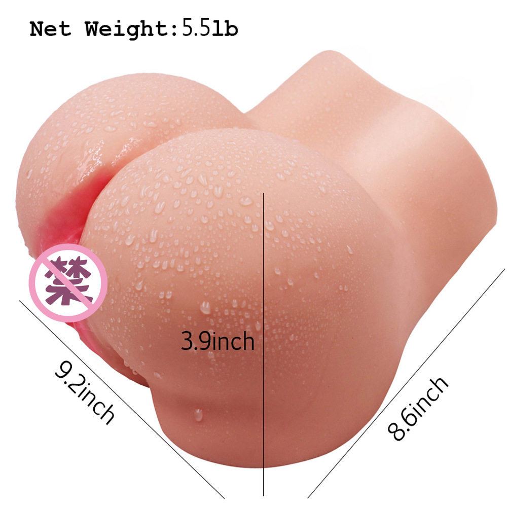 3d Silicone Male Masturbator Realistic Vagina Big Ass Sex Doll Sensual Adult Toy For Men - 4