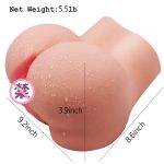 Sex Doll Artificial Vagina Real Pussy Male Masturbator Shop Toys Big Ass Butt 3d Silicone Cup Buttock For Man Men - 3