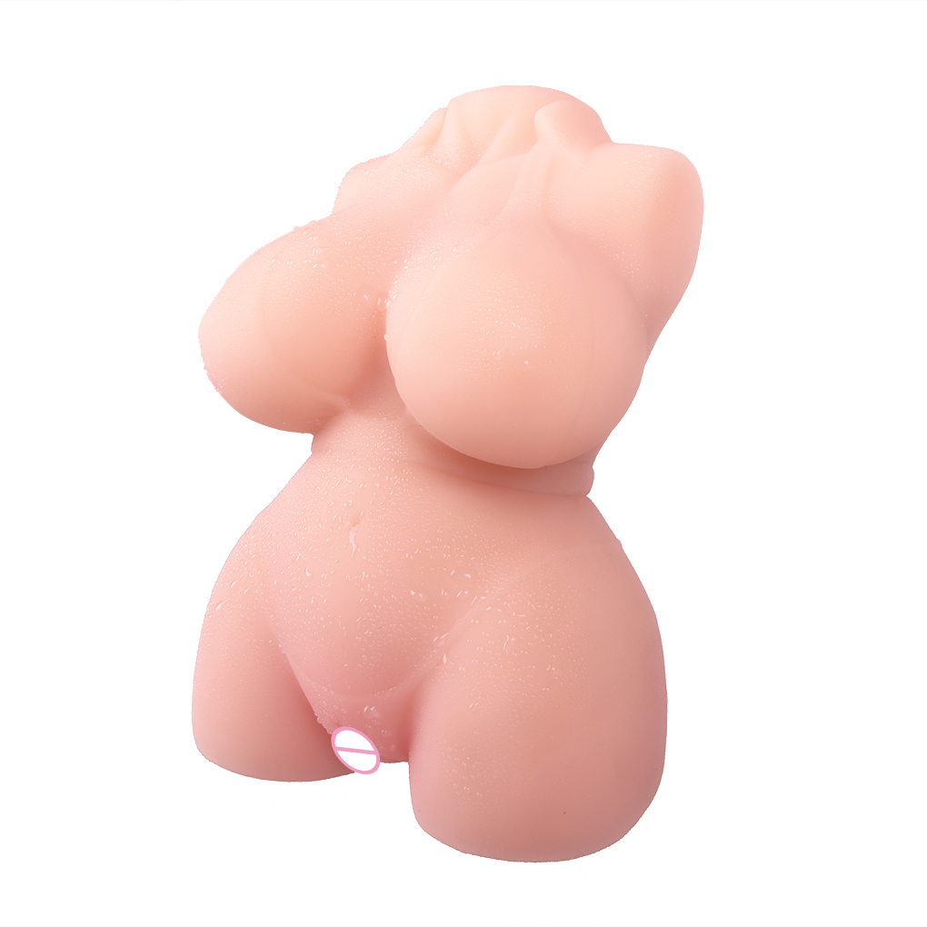Silicone Realistic Male Masturbator Halflength Vaginal Model Discreet Pocket Pussy Adult Sex Toy For Men - 2