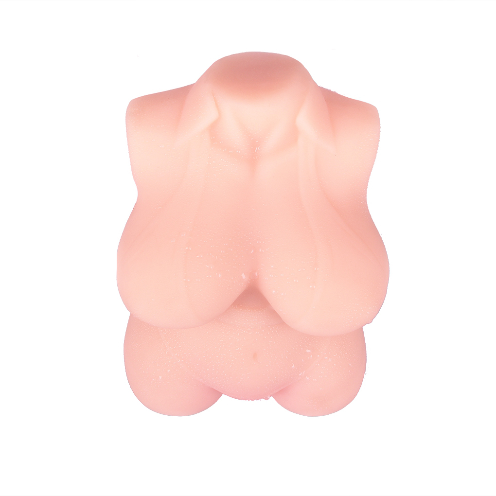 Silicone Realistic Male Masturbator Halflength Vaginal Model Discreet Pocket Pussy Adult Sex Toy For Men - 3
