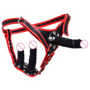 Detachable Vibrator Dildo With Anal Plug Strapon Adult Sex Toys For Women Ultra Elastic Harness Strap On Lesbian Couples
