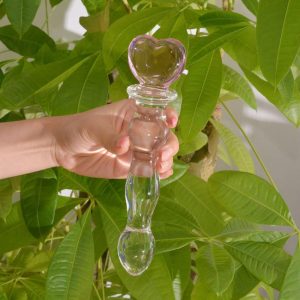 8 27 Inch Glass Dildo For Women Crystal Masturbator Female Vaginal And Anal Stimulation Pleasure Wand
