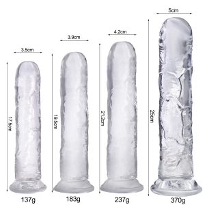 25cm Strapon Double Dildo Hole Vaginal Stimulator Realistic Penis With Suction Cup Anal Sex Toy For Lesbian Jelly Harness Dildos - 2