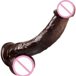 Movconly Realistic Dildo Xxl Penis With Plump Testicles Real Dong Tail Sex Toy Strong Suction Cup