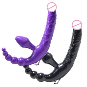 Strapon Dildo Vibrator For Couples Erotic Intimate Goods Double Penetration 10 Speed Anal Sex Toys Women