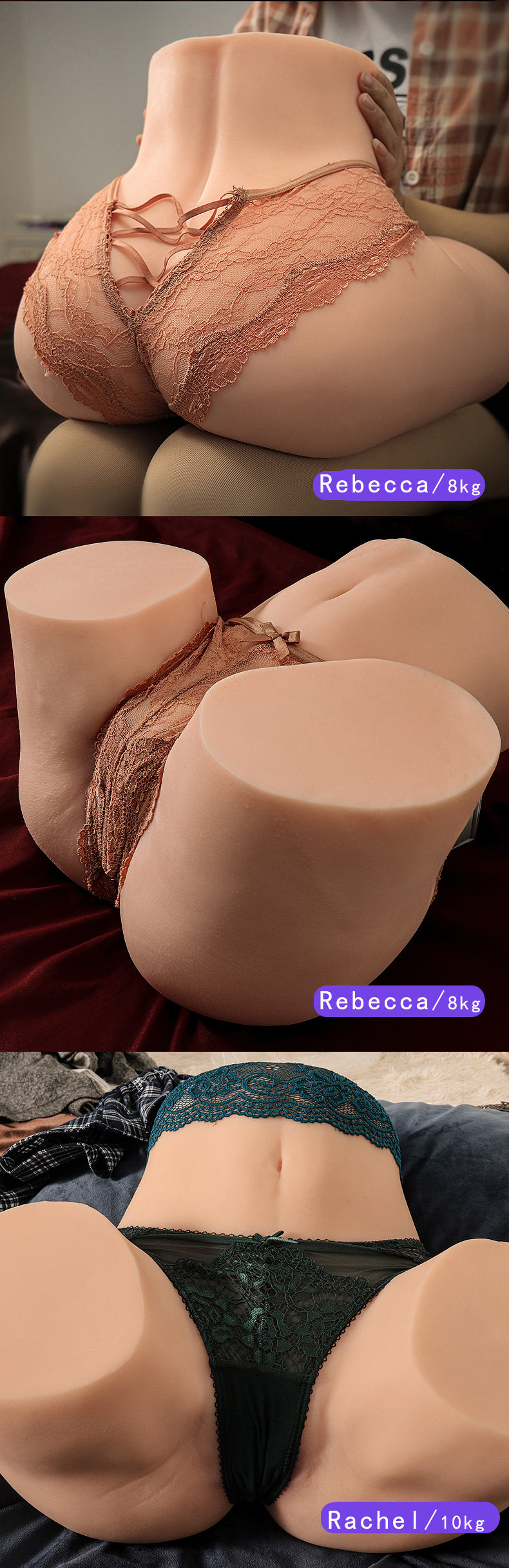 Ultrarealistic Silicone Sex Doll Large Male Masturbator Toy With Vaginal And Anal Features - 8