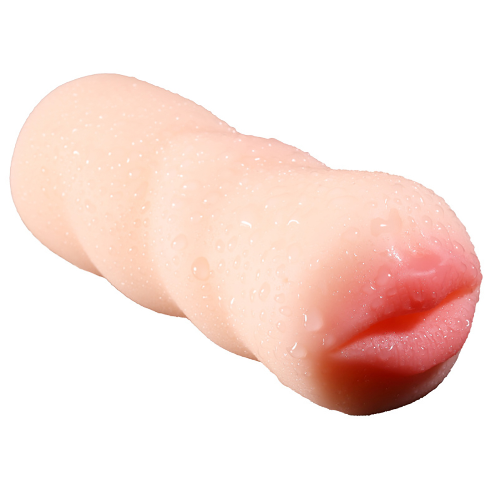 Portable Red Flame Male Masturbator Japanese Animationinspired Compact Oralanal Sex Toy Small Size Inverted Mold Aircraft Cup Adult Pleasure Product - 2