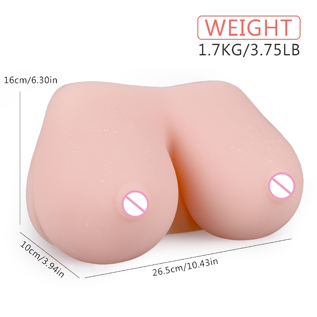 Realistic Male Masturbation Sex Toy Lifelike Ass Breast Massager Adult Pleasure Products For Men - 4