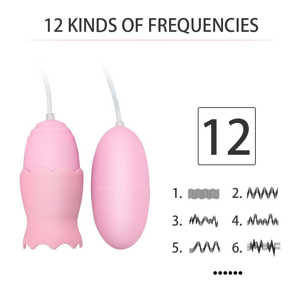 Usb Rechargeable Vibrating Kegel Balls Womens Pleasure Tongue Licking Jump Eggs Adult Sex Toy Intimate Gift - 2