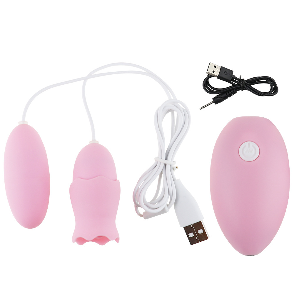 Usb Rechargeable Vibrating Kegel Balls Womens Pleasure Tongue Licking Jump Eggs Adult Sex Toy Intimate Gift - 10