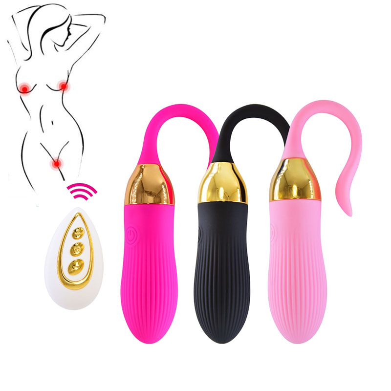 Usb Rechargeable Wireless Gspot Vibrator Remote Control Erotic Jump Egg Womens Adult Clitoris Stimulator Massager Toy - 1