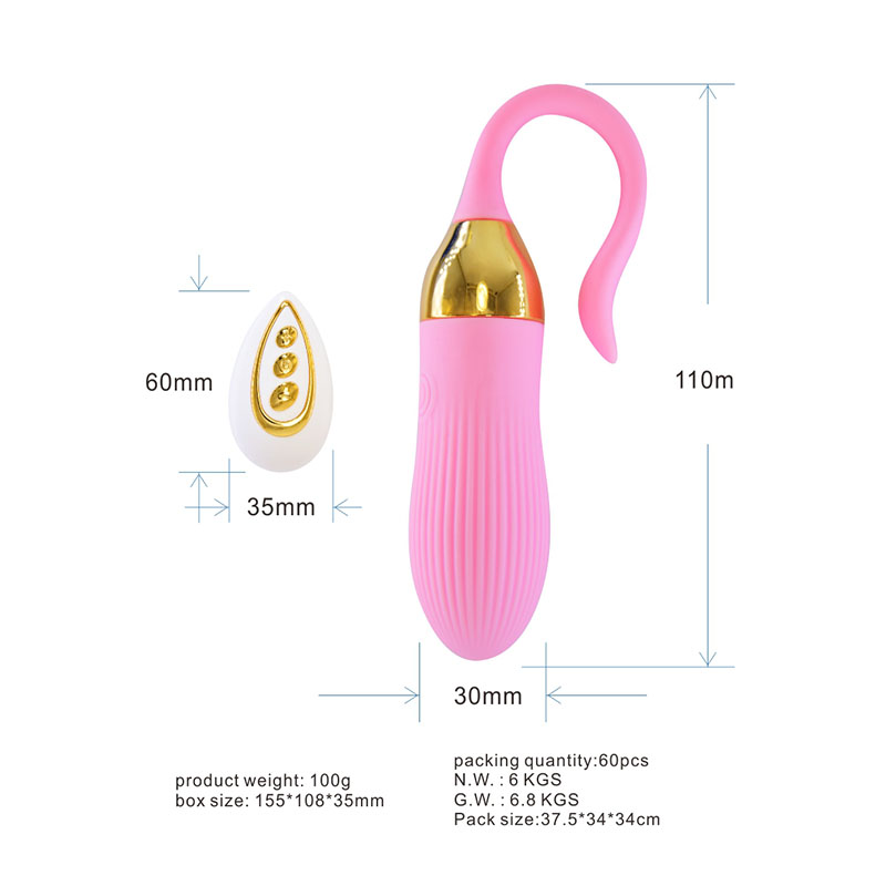 Usb Rechargeable Wireless Gspot Vibrator Remote Control Erotic Jump Egg Womens Adult Clitoris Stimulator Massager Toy - 5
