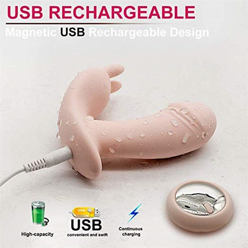 Wearable Rabbit Vibrator With Remote Control Gspot Clitoral Stimulator Female Masturbator Sex Toy - 4