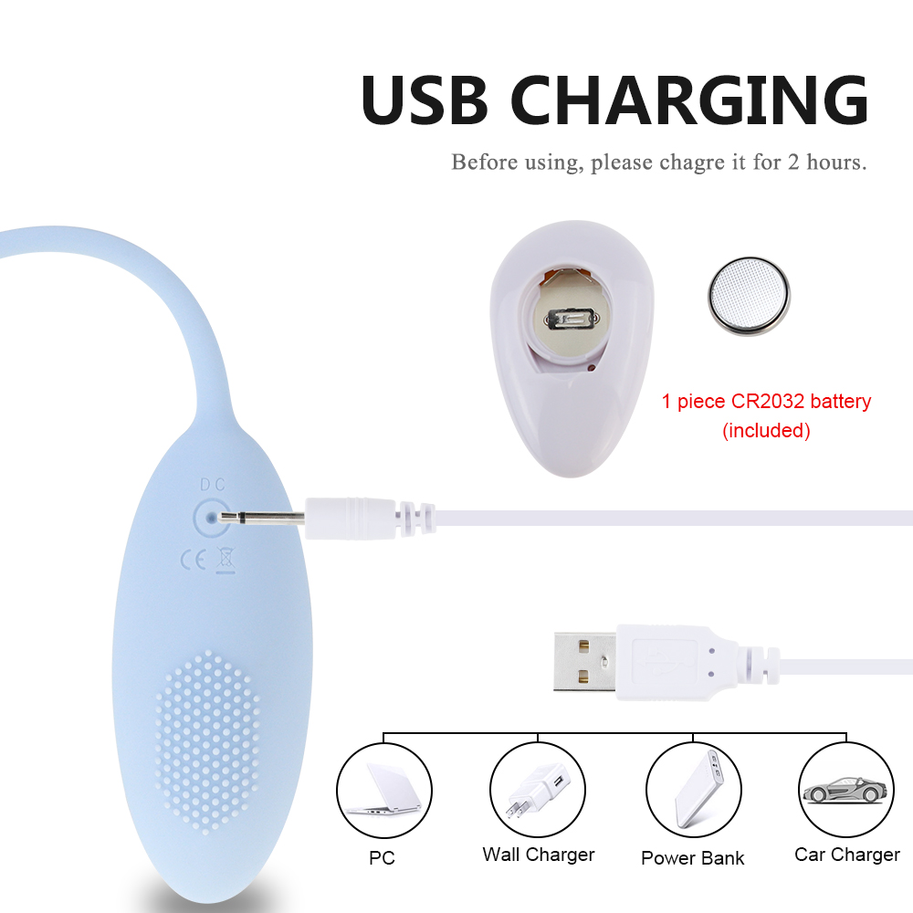 Wireless Remote Control Vibrating Egg Womens Clitoral Stimulator Vaginal Massage Ball Intimate Sex Toy - 4