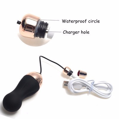 Wireless Remote Control Vibrator Egg Discreet Adult Toy For Women In Purple Black Bulletstyle Design - 3
