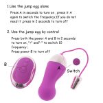 Purple Black Bullet Adult Toys Vibrators Wireless Remote Control Egg Sex Product For Women - 5