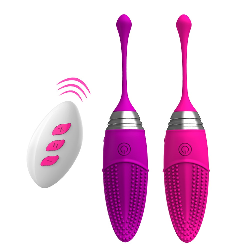 Womens Deluxe Remote Control Clitoral Stimulator With 12 Vibration Modes Vibrating Egg Nipple Toy - 1
