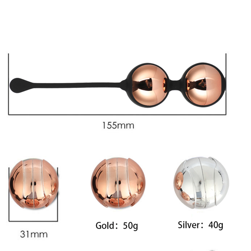 Quality Metal Kegel Balls For Women Vaginal Tightening Exercise Device Pelvic Floor Muscle Training Adult Intimate Wellness Product - 2