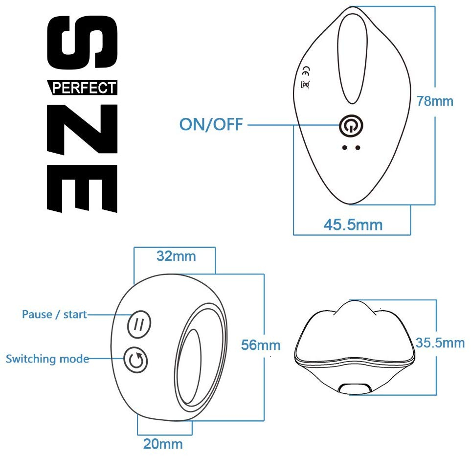Wireless Remote Control Wearable Panty Vibrator 12 Vibration Patterns Medicalgrade Silicone Vibrating Eggs - 5