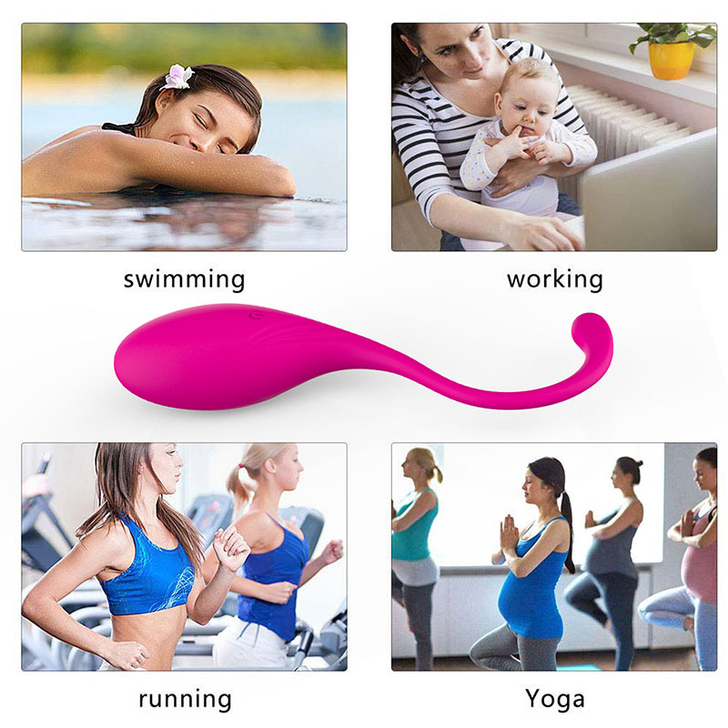 Usb Rechargeable Remote Control Kegel Balls Wireless Gspot Vibrating Egg Massager Womens Sex Toy Vibrator - 8