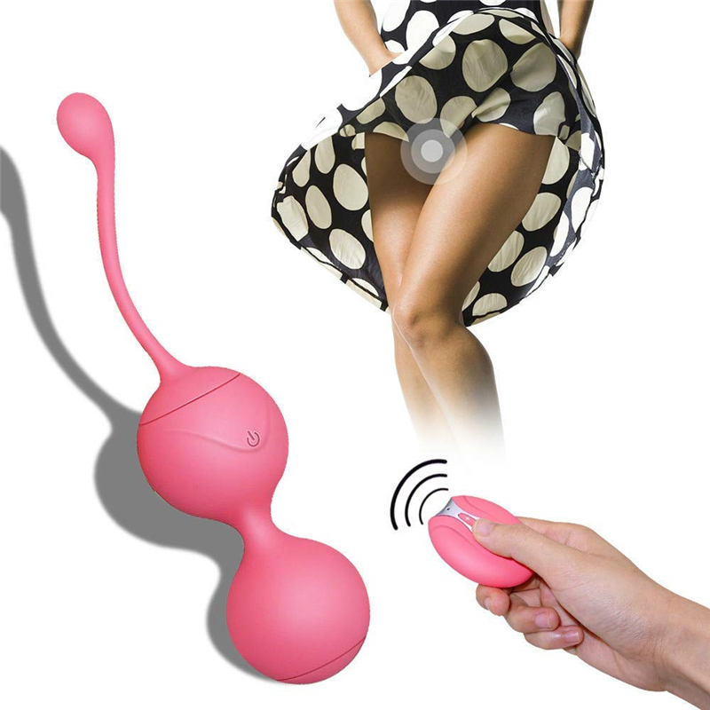 Wireless Remote Control Kegel Balls Geisha Ben Wa Vibrator Sex Toy For Women - 4