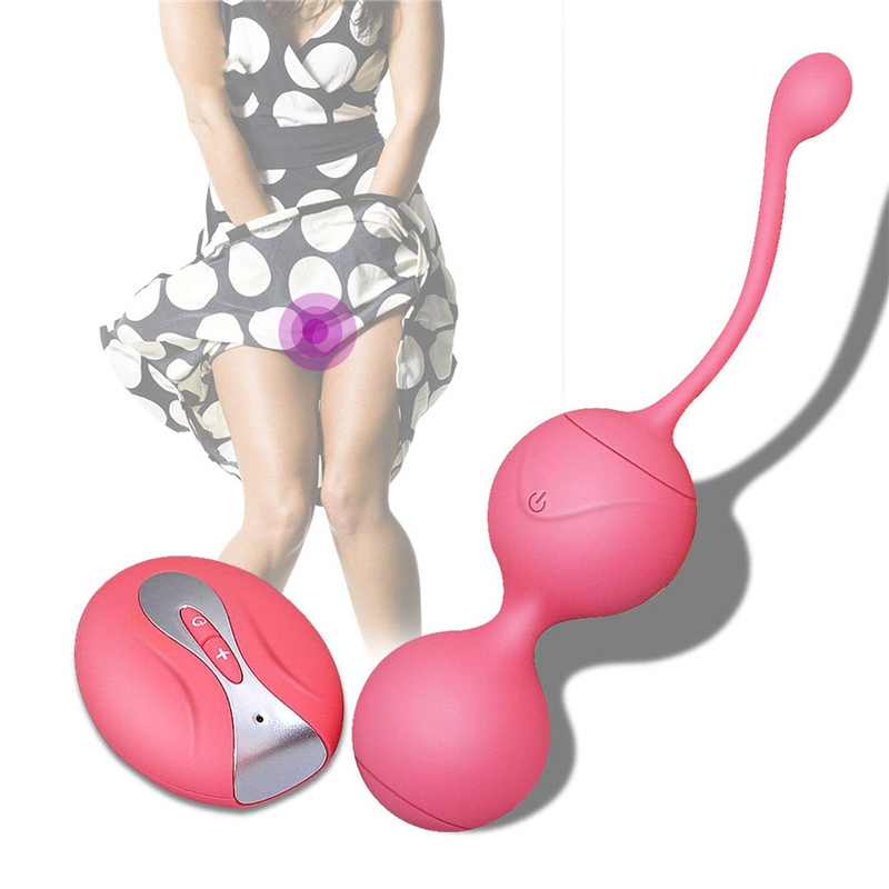 Wireless Remote Control Kegel Balls Geisha Ben Wa Vibrator Sex Toy For Women - 7