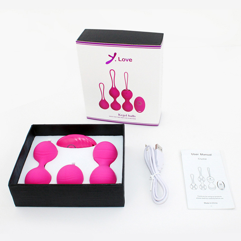 Wireless Remote Control Kegel Exercise Pelvic Floor Muscle Training Ben Wa Balls Vaginal Tightening Device Womens Sexual Wellness Toy - 8