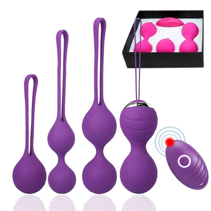 Kegel Pelvic Muscle Ben Wa Balls Vaginal Tightening Trainer Wireless Remote Control Vibrator Egg Sex Toy For Women