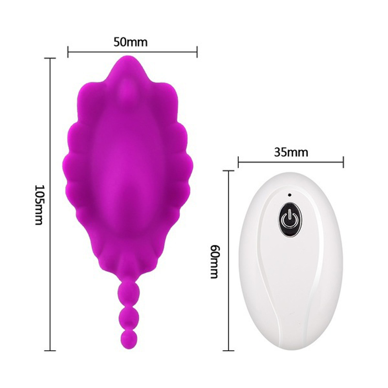 Discreet Wireless Remote Control Womens Vibrating Panties With Stimulating Anal Plug And Egg Vibrator For Adults - 8