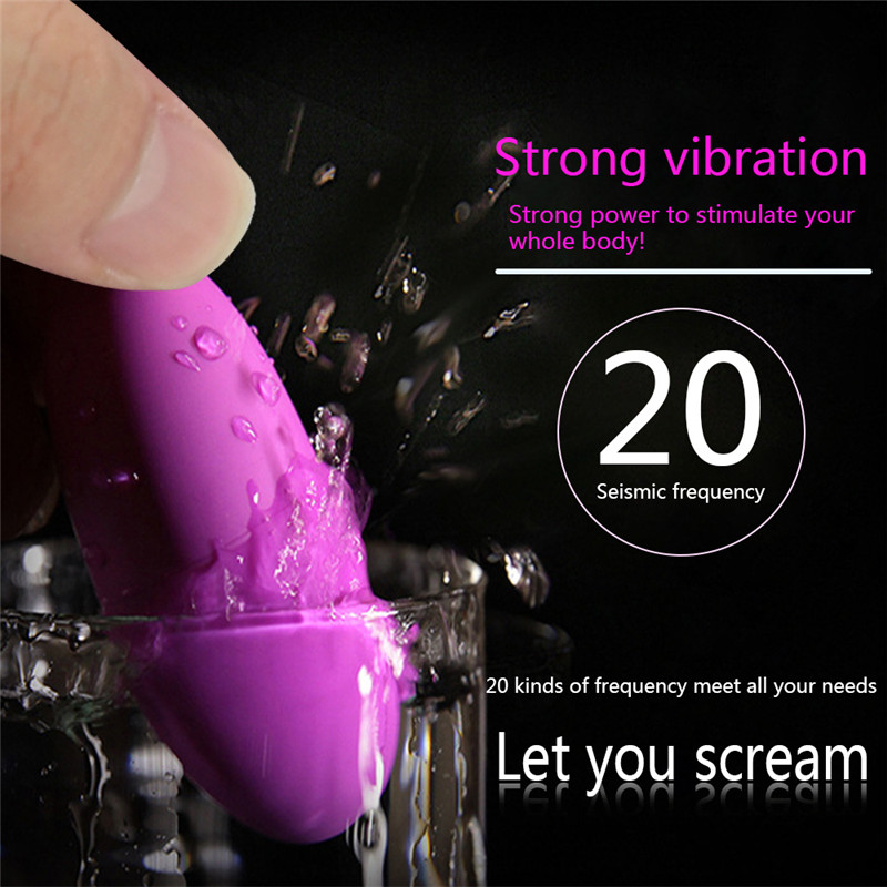 1pc Usb Rechargeable Gspot Clitoral Vibrator 12speed Tongue Oral Massager Stimulator Female Pleasure Toy - 3