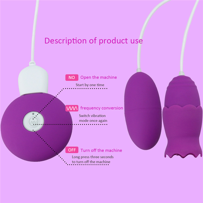 1pc Usb Rechargeable Gspot Clitoral Vibrator 12speed Tongue Oral Massager Stimulator Female Pleasure Toy - 5