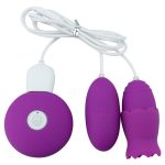1pc Usb Vibrating Egg G-spot Vaginal Massage Clitoris 12 Speed Tongue Oral Vibrator Stimulator Female Sex Products Toys - 4