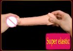 Lengthen Realistic Penis Sleeve Male Sex Toy Bondage Scrotum Couples Cock Ball Stretcher Adult Product - 4