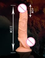 Lengthen Realistic Penis Sleeve Male Sex Toy Bondage Scrotum Couples Cock Ball Stretcher Adult Product - 3