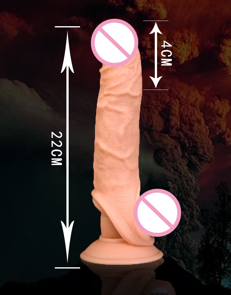 Realistic Penis Sleeve Enhancer Male Sex Toy Couples Pleasure Enhancer Scrotum Cock Ball Stretcher Adult Product - 7