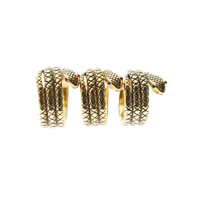 Gold Snake Stainless Steel Cock Ring Male Enhancement Toy For Prolonged Erection And Delayed Ejaculation - 8
