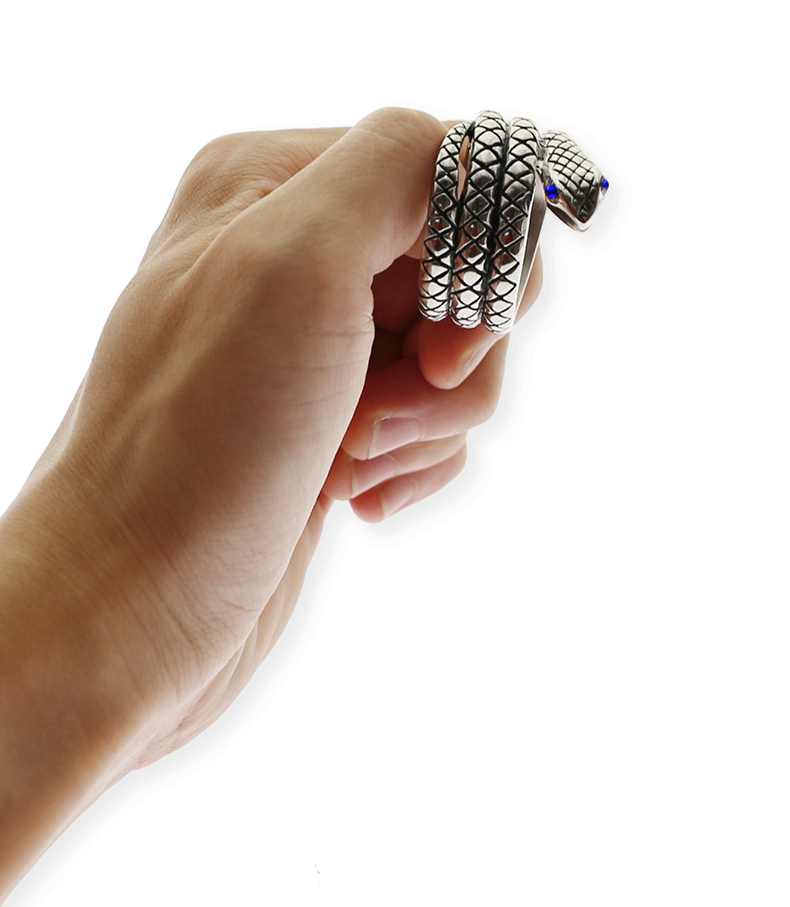 Gold Snake Stainless Steel Cock Ring Male Enhancement Toy For Prolonged Erection And Delayed Ejaculation - 3