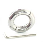 Ball Stretcher 5 Size Penis Ring Stainless Steel Metal Cock Sex Toys For Men Rings Cockring