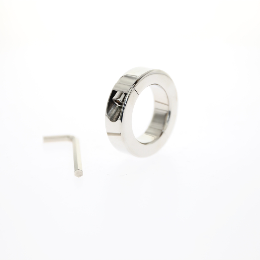 Male Enhancement Ball Stretcher 200g Penis Ring Chastity Cage Testicle Weight Adult Sex Toy Plug - 2