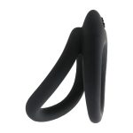 Men Double Layer Silicone Cock Rings Delay Ejaculation Penis Adult Erotic Toy Sex Toys - 4