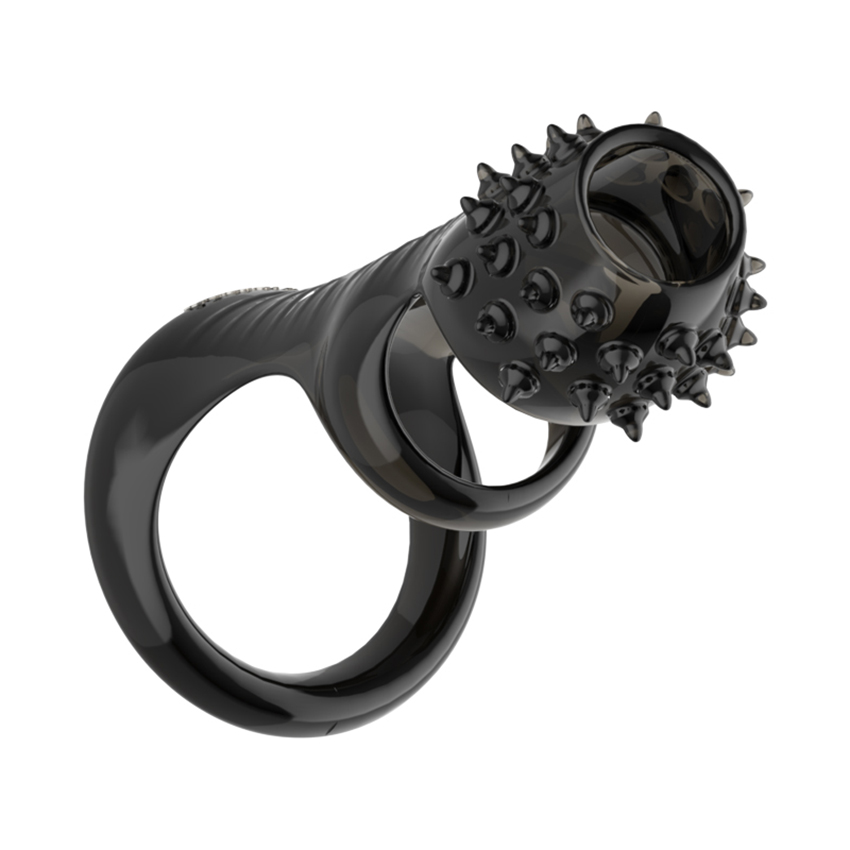 Male Enhancement Vibrating Penis Extender Reusable Cock Ring Delay Ejaculation Vibrator Sleeve Adult Pleasure Toy - 9