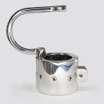 Bdsm Piercing Chamber Ball Stretcher Lock Metal Scrotum Pendant Testis Weight Cock Ring Torture Devices - 3