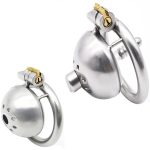 Super Small Male Chastity Cage With Removable Urethral Sounds Spiked Ring Stainless Steel Device For Men Cock Belt