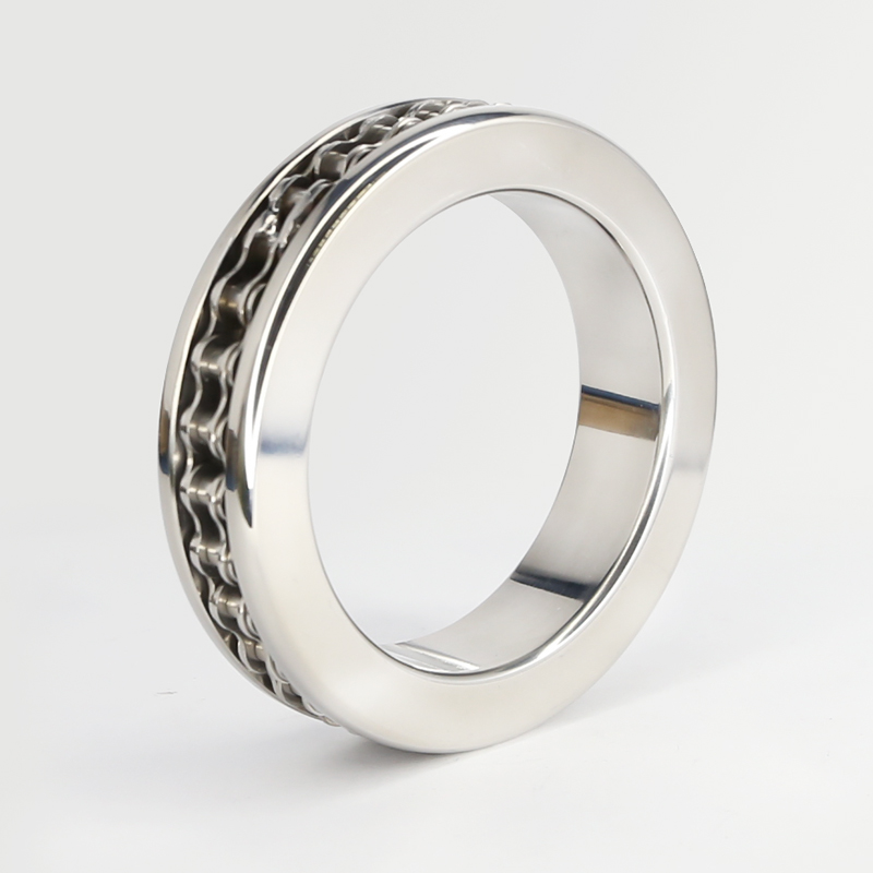 Mens Stainless Steel Bdsm Glans Ring Fetish Bondage Cock Lock Adult Erotic Sex Toy - 4