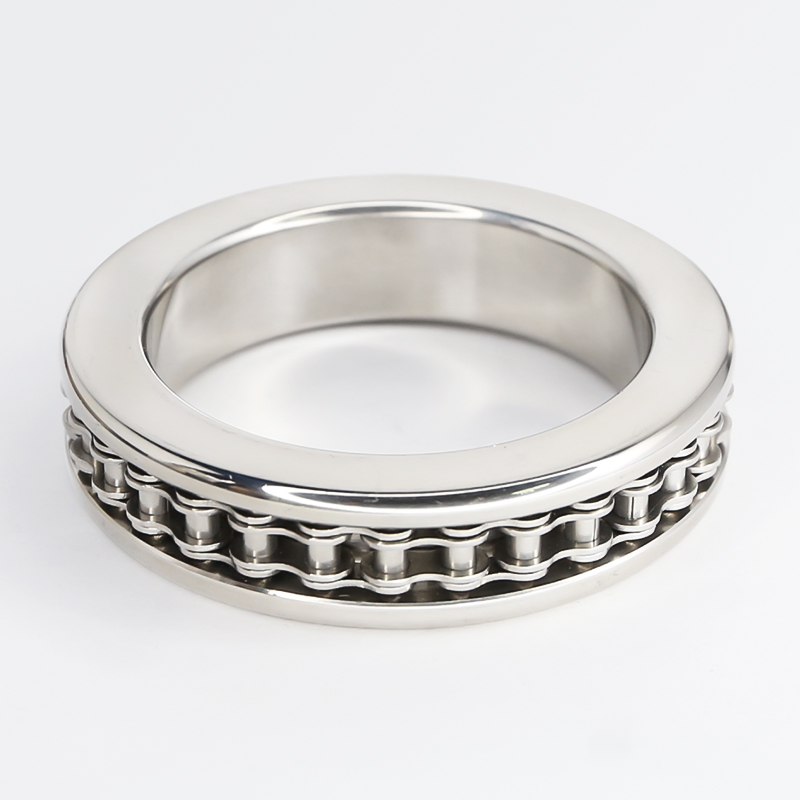 Mens Stainless Steel Bdsm Glans Ring Fetish Bondage Cock Lock Adult Erotic Sex Toy - 1