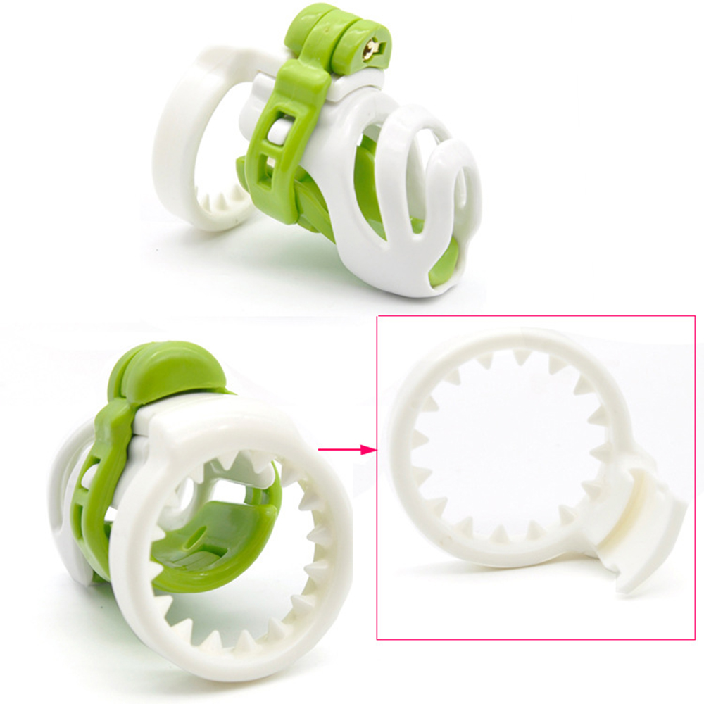 Manyjoy 3d Natural Resin Male Chastity Device Adjustable Belt Bird Cage Style Adult Intimate Toy - 11