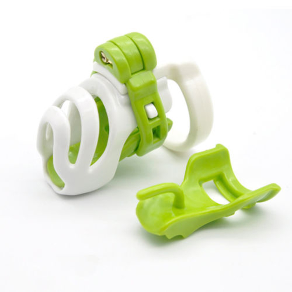 Manyjoy 3d Natural Resin Male Chastity Device Adjustable Belt Bird Cage Style Adult Intimate Toy - 6