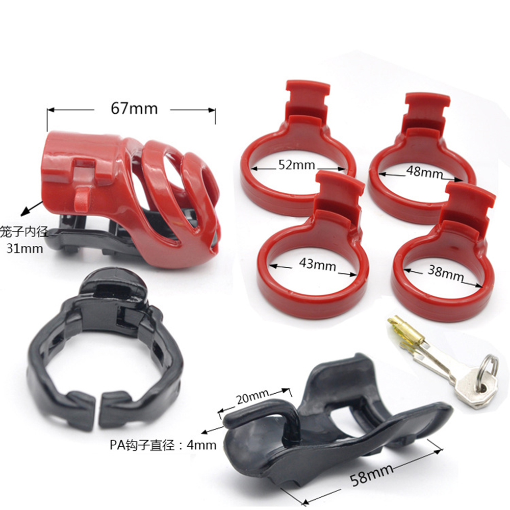 Manyjoy 3d Natural Resin Male Chastity Device Adjustable Belt Bird Cage Style Adult Intimate Toy - 2