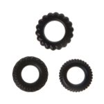 Premium Stretchy Silicone Cock Rings Set For Men Longer Stronger Erection - 5