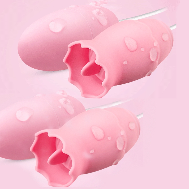 Usb Rechargeable 12speed Vibrating Egg Gspot Vagina Massager Clitoris Stimulator Oral Licking Tongue Vibrator For Women - 4